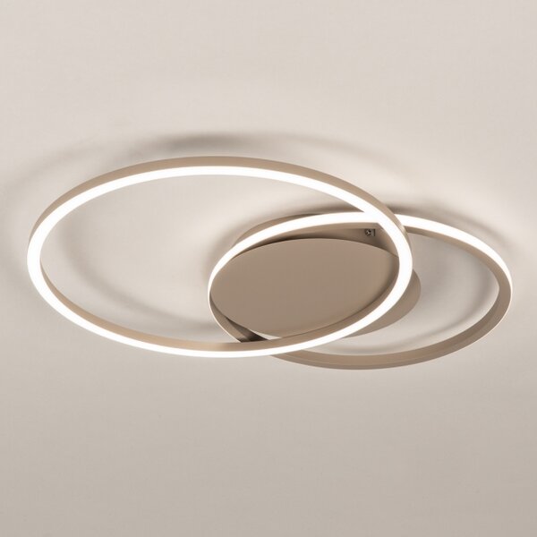Stropní stmívatelné LED svítidlo Omega 540 Dark Taupe (LMD)