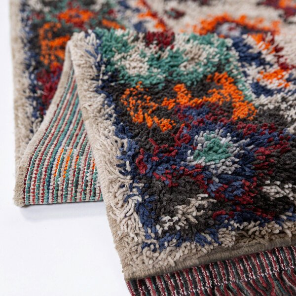 KOBEREC S VYSOKÝM VLASEM, 133/190 cm vícebarevná Flair Rugs - Online Only koberce & rohožky, Online Only