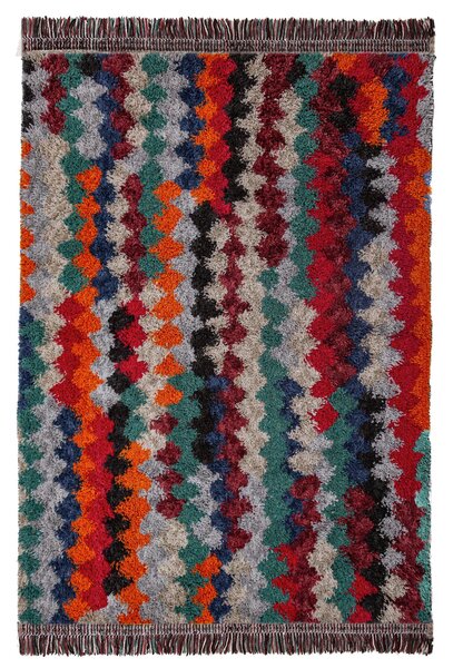 KOBEREC S VYSOKÝM VLASEM, 133/190 cm vícebarevná Flair Rugs - Online Only koberce & rohožky, Online Only
