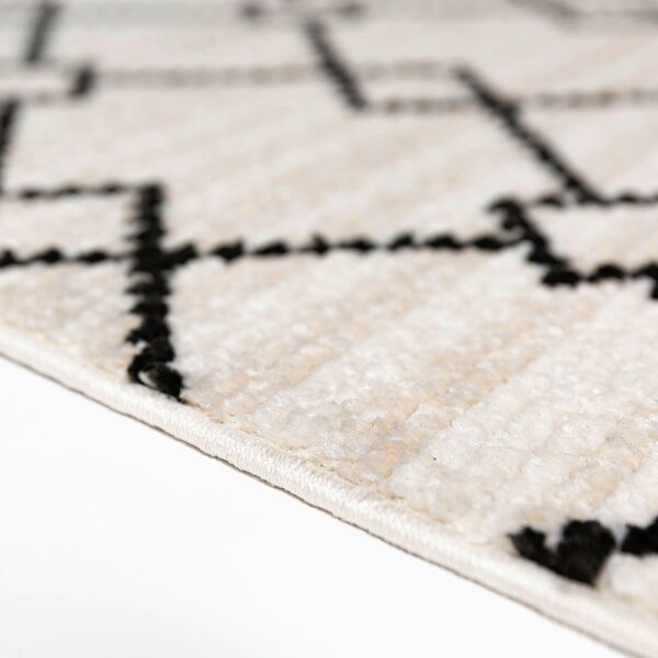 TKANÝ KOBEREC, 80/230 cm černá Flair Rugs - Online Only koberce & rohožky, Online Only