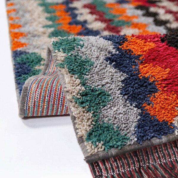 KOBEREC S VYSOKÝM VLASEM, 133/190 cm vícebarevná Flair Rugs - Online Only koberce & rohožky, Online Only