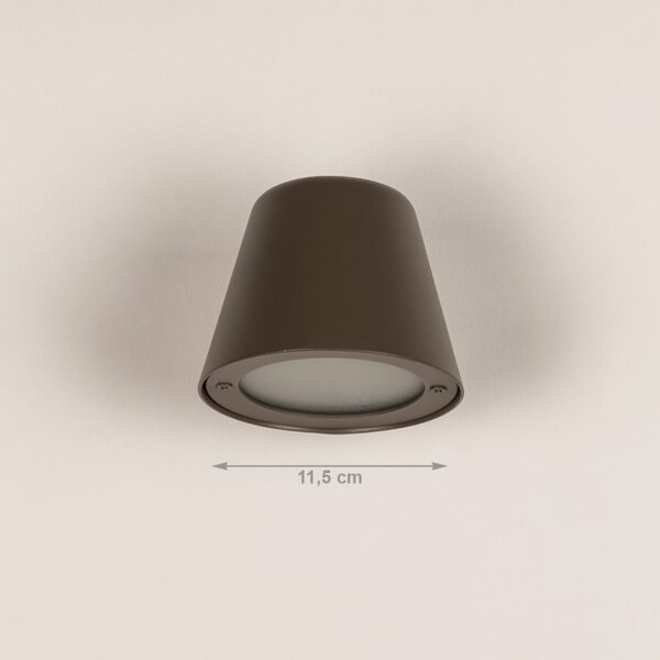 Nástěnné venkovní svítidlo Tahoma Dark Brown (LMD)