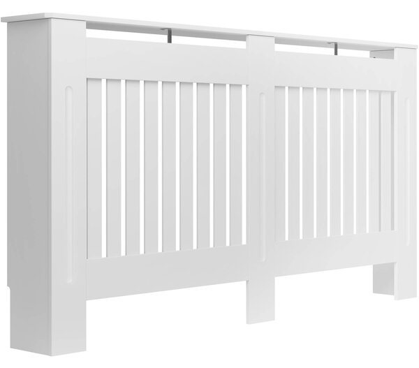 Tectake Kryt radiátoru Vila, v lamelovém designu - 152,5 x 19 x 82 cm