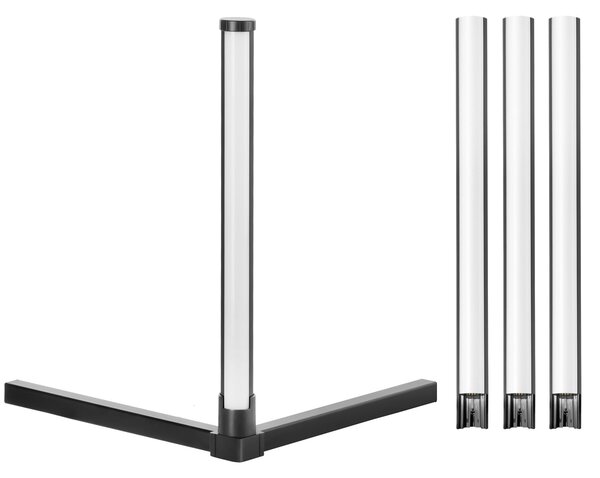 Tectake LED stojací lampa Spectra, 16 milionů barev, 200+ světelných režimů - za kus