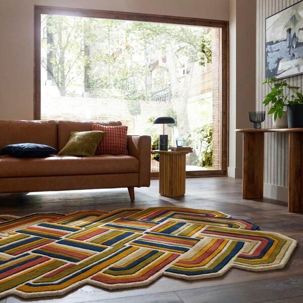 VLNĚNÝ KOBEREC, 140/200 cm terracotta Flair Rugs - Online Only koberce & rohožky, Online Only