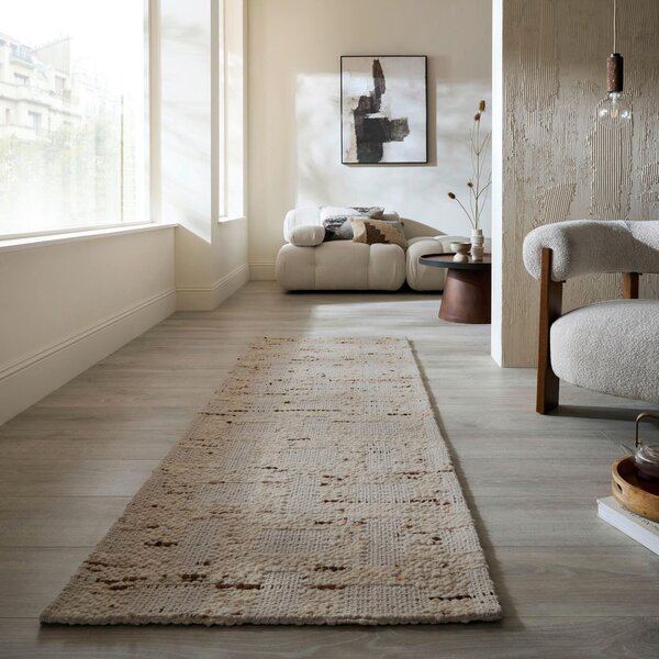 RUČNĚ TKANÝ KOBEREC, 80/230 cm přírodní barvy Flair Rugs - Online Only koberce & rohožky, Online Only