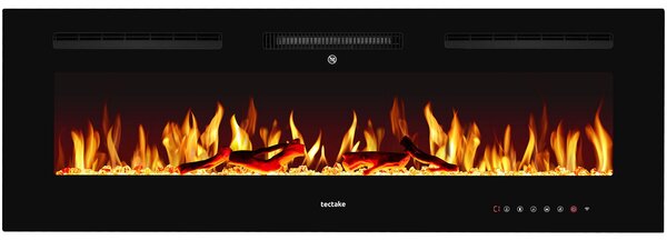 Tectake Elektrický nástěnný krb - 12.00 x 127.00 x 43.00 cm
