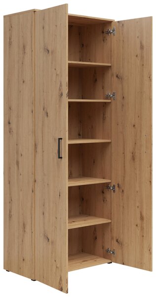 VÍCEÚČELOVÁ SKŘÍŇ, dub artisan, 80/195/40 cm Carryhome - Víceúčelové skříně