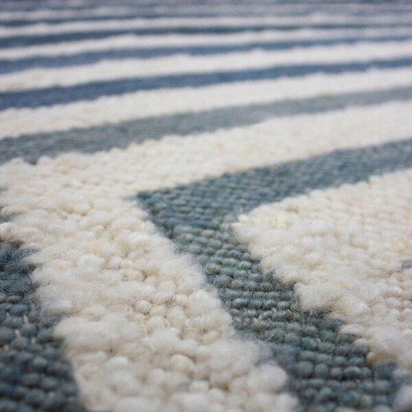 RUČNĚ TKANÝ KOBEREC, 140/200 cm modrá Flair Rugs - Online Only koberce & rohožky, Online Only