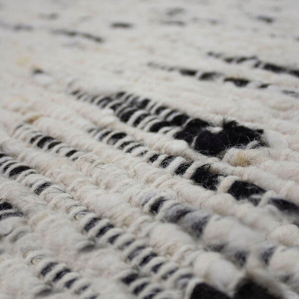 RUČNĚ TKANÝ KOBEREC, 140/200 cm černá Flair Rugs - Online Only koberce & rohožky, Online Only