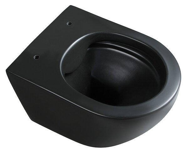 BPS-koupelny Podomítkový modul Geberit DuoFix s WC mísou MU-MTB-RIM-03 + ovládací tlačítko Delta 50 černá lesk