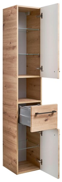 VYSOKÁ SKŘÍŇ, dub artisan, dub artisan, 30/168/33 cm Sadena - Koupelnové série