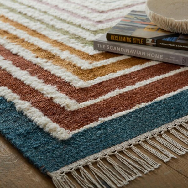 RUČNĚ TKANÝ KOBEREC, 140/200 cm vícebarevná Flair Rugs - Online Only koberce & rohožky, Online Only