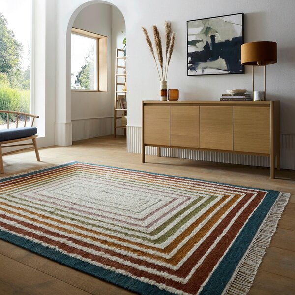 RUČNĚ TKANÝ KOBEREC, 140/200 cm vícebarevná Flair Rugs - Online Only koberce & rohožky, Online Only