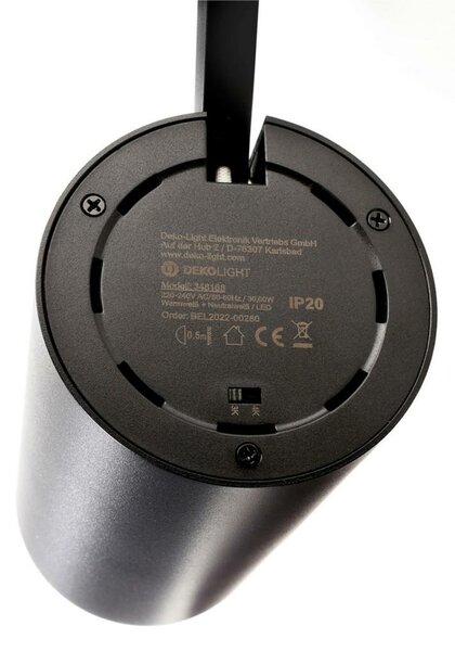 Deko-Light stropní přisazené svítidlo Lucea 30 černá 220-240V AC/50-60Hz 30,00 W 3000/4000 K 2900 lm tmavě černá RAL 9005 348168