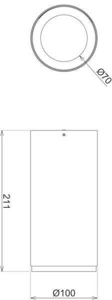 Deko-Light stropní přisazené svítidlo Lucea 30 černá 220-240V AC/50-60Hz 30,00 W 3000/4000 K 2900 lm tmavě černá RAL 9005 348160