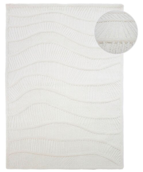 VLNĚNÝ KOBEREC, 140/200 cm bílá Flair Rugs - Online Only koberce & rohožky, Online Only