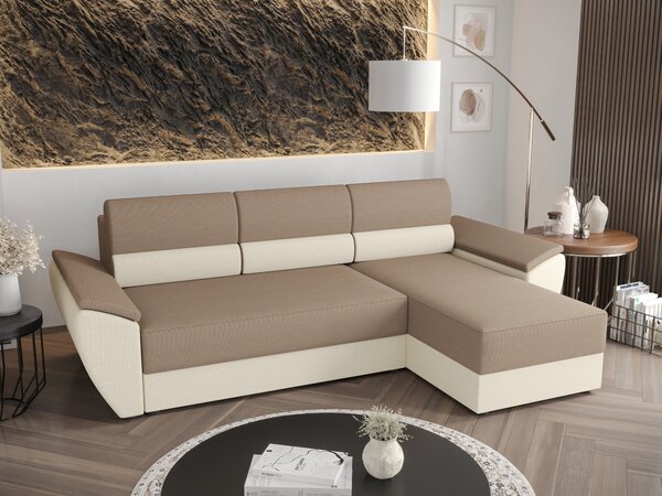 Rohová sedací souprava Futura Radiant L2 (šedá). Vlastní profesionální přeprava až k Vám domů 1057458