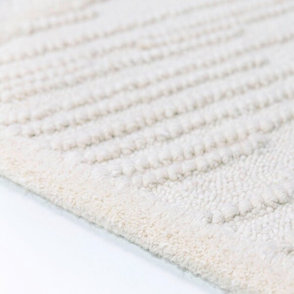 VLNĚNÝ KOBEREC, 140/200 cm bílá Flair Rugs - Online Only koberce & rohožky, Online Only