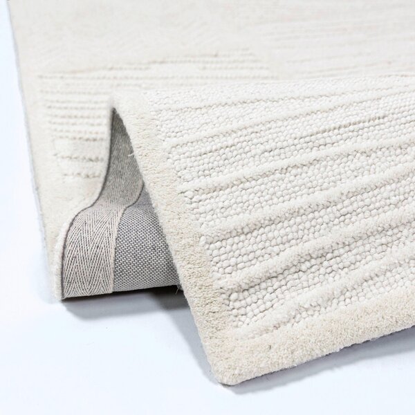 VLNĚNÝ KOBEREC, 140/200 cm bílá Flair Rugs - Online Only koberce & rohožky, Online Only