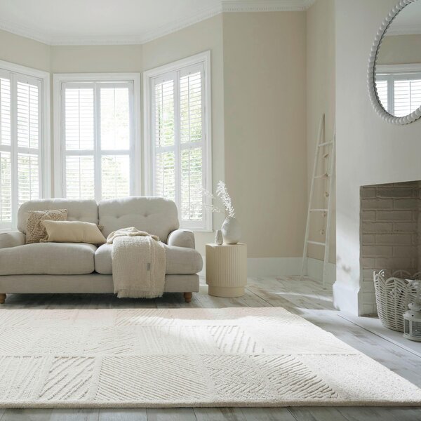 VLNĚNÝ KOBEREC, 140/200 cm bílá Flair Rugs - Online Only koberce & rohožky, Online Only