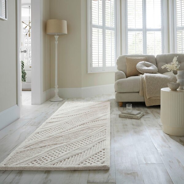 BĚHOUN, 80/230 cm, bílá Flair Rugs - Online Only koberce & rohožky, Online Only