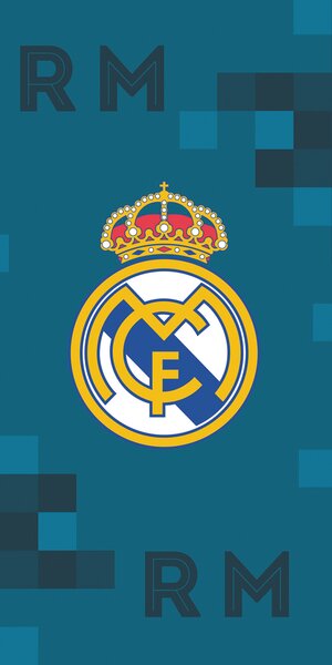 Carbotex Fotbalová osuška Real Madrid Dados Blue
