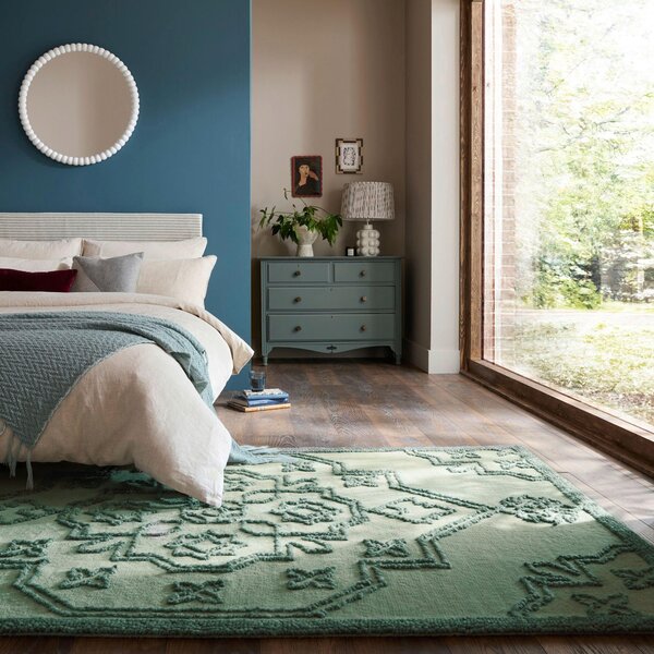 VLNĚNÝ KOBEREC, 140/200 cm pastelově modrá Flair Rugs - Online Only koberce & rohožky, Online Only