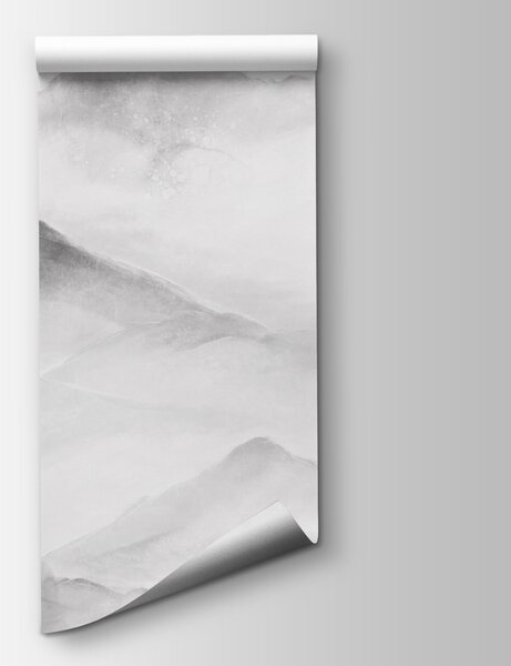 Fototapeta Bílé a šedé pohoří, Přírodní fototapety, Populární fototapety, t00031 - Tapeko.co.cz