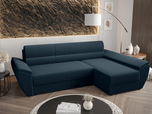 Rohová sedací souprava Radiant L3 (žlutá). Vlastní profesionální přeprava až k Vám domů 1057480
