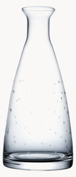 Ručně foukaná křišťálová karafa Stars
