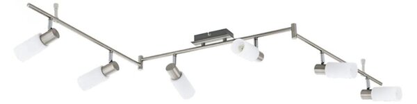 Eglo 55448 - LED Bodové svítidlo 6xE14/4W/230V matný chrom
