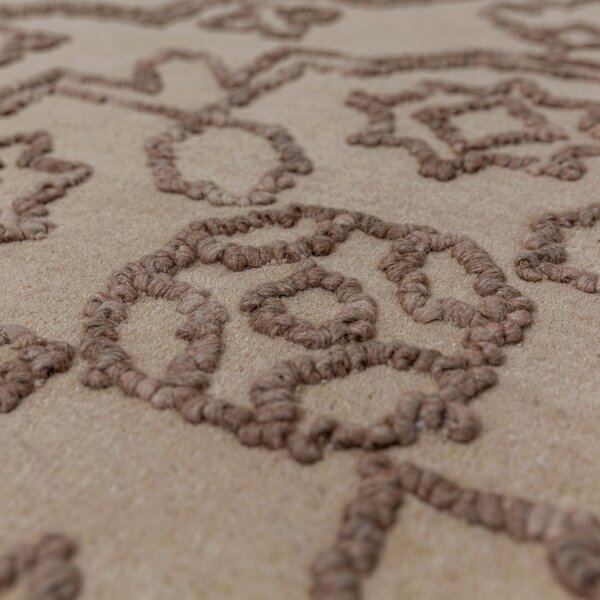 VLNĚNÝ KOBEREC, 140/200 cm přírodní barvy Flair Rugs - Online Only koberce & rohožky, Online Only