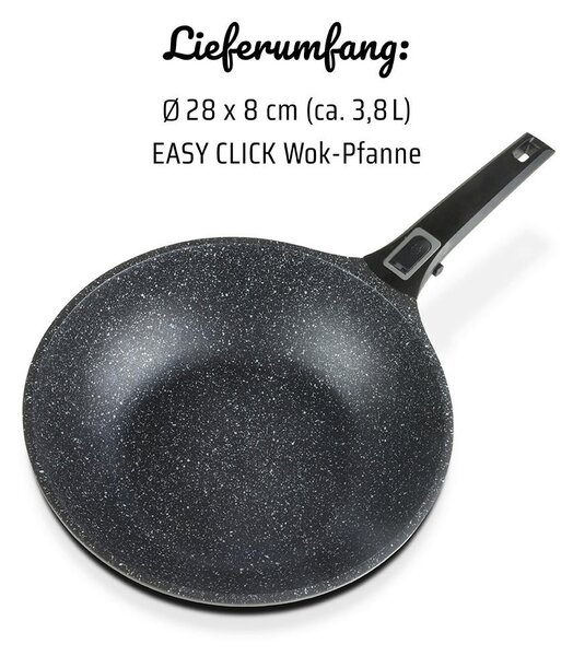 PÁNEV WOK povrch Vitaflon® Granit 28 cm GSW - Online Only vaření, Online Only