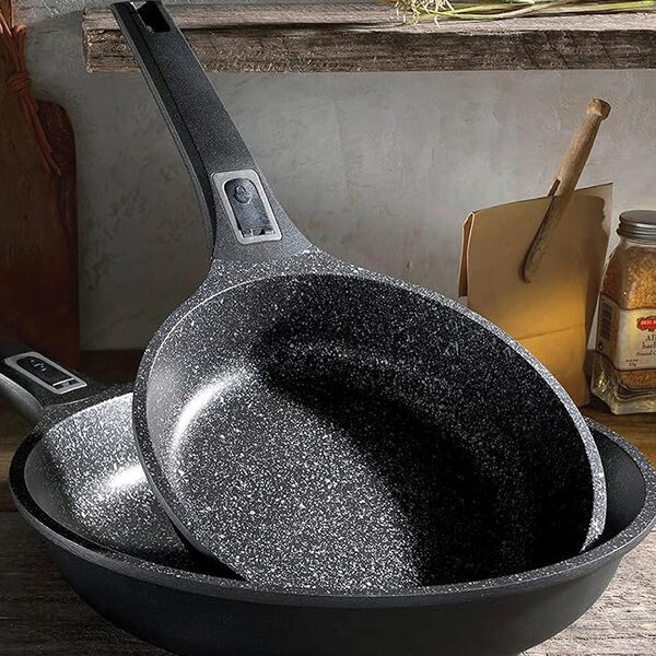 SADA PÁNVÍ povrch Vitaflon® Granit 2dílné 20+28 cm GSW - Online Only vaření, Online Only