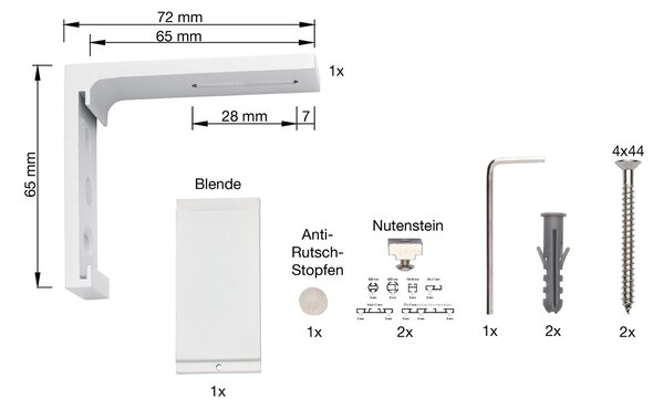 NOSNÍK Homeware - Tyče & kolejnice na záclony