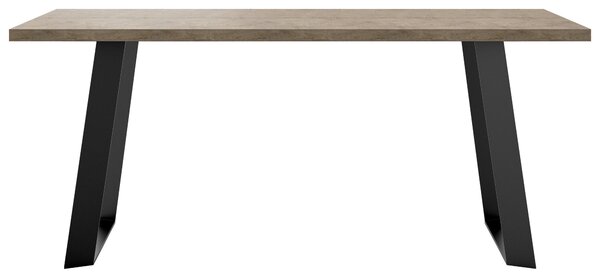 JÍDELNÍ STŮL, černá, koňaková, 180/90/76 cm Hom`in