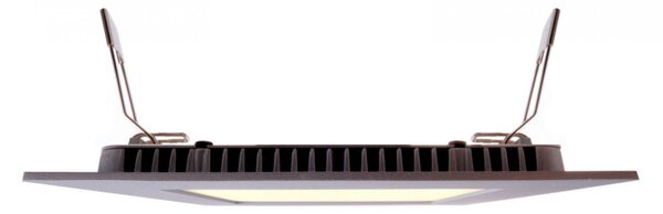 Deko-Light stropní vestavné svítidlo LED Panel Square 15 36-37V DC 13,00 W 2700 K 1000 lm 180 mm stříbrná 565157