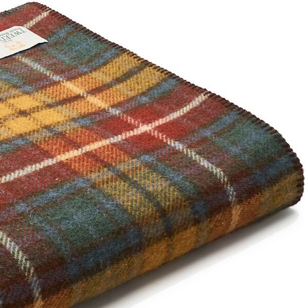 Vlněná deka Tartan Antique Buchanan 200 x 150 cm Tweedmill