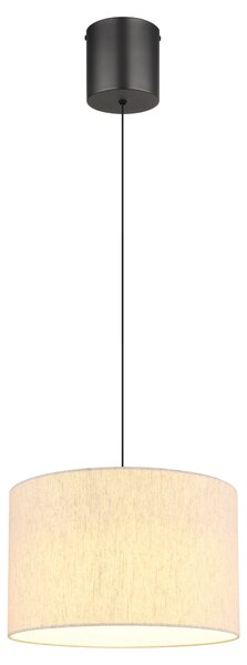 Závěsné svítidlo THEA krémová/černá