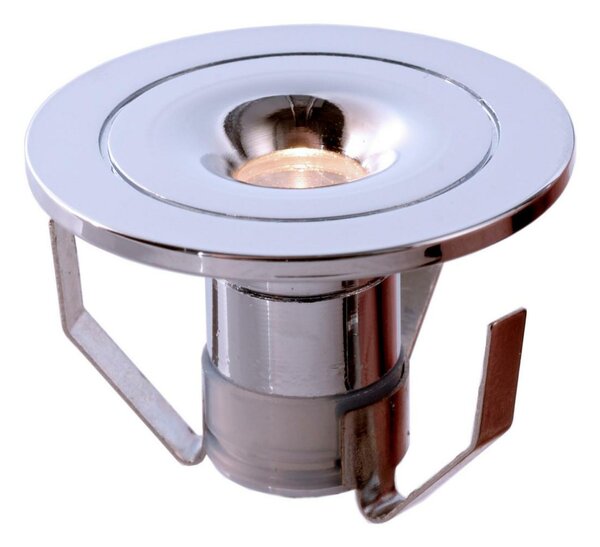 Deko-Light stropní vestavné svítidlo Punto Lumi 3,1-3,9V DC 1,00 W 3000 K 40 lm stříbrná 565173