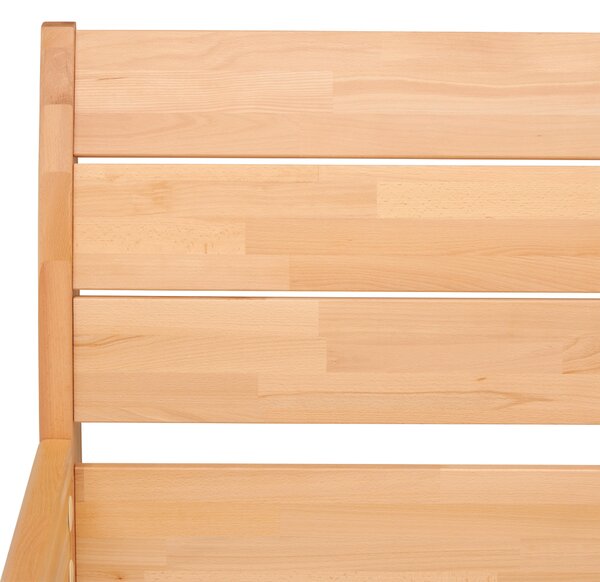POSTEL, 120/200 cm jádrový buk MID.YOU - Jednolůžkové postele, Online Only