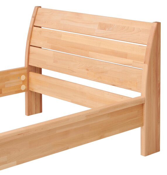 POSTEL, 120/200 cm jádrový buk MID.YOU - Jednolůžkové postele, Online Only