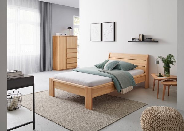 POSTEL, 120/200 cm jádrový buk MID.YOU - Jednolůžkové postele, Online Only