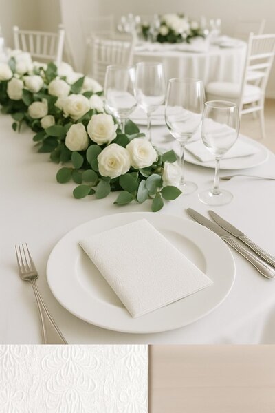 Ubrousky Elegance bílé 3400277