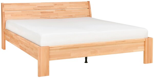 POSTEL, 180/200 cm, jádrový buk MID.YOU - Manželské postele, Online Only