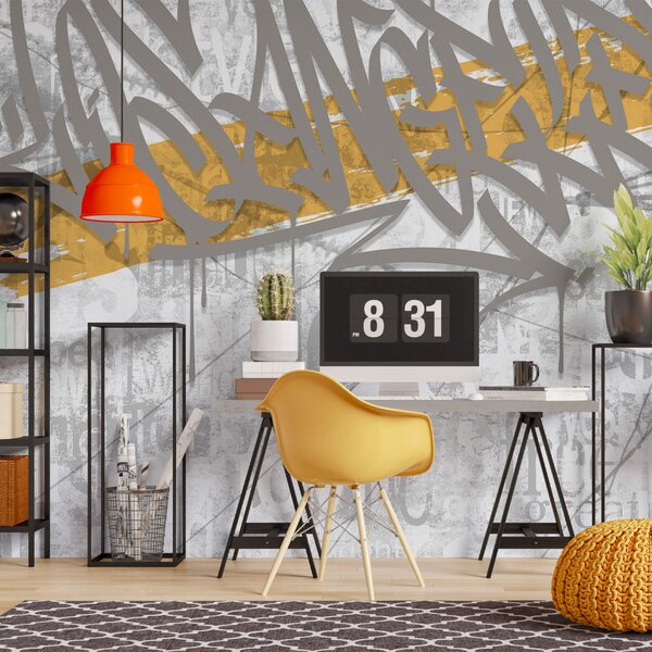 Fototapeta Graffiti na zdi, Moderní fototapety, Populární fototapety, t00088 - Tapeko.co.cz
