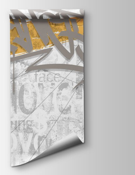 Fototapeta Graffiti na zdi, Moderní fototapety, Populární fototapety, t00088 - Tapeko.co.cz