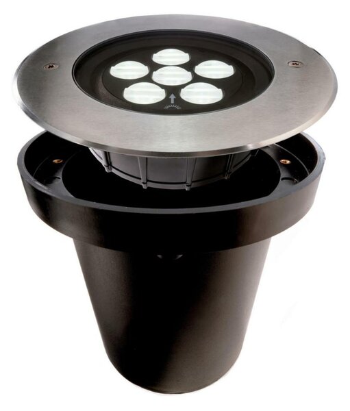 Deko-Light zemní svítidlo 220-240V AC/50-60Hz 11,90 W 3000 K 700 lm stříbrná 730289