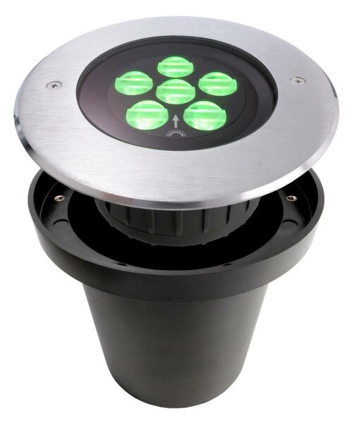 Deko-Light zemní svítidlo Canum 24V DC 16,90 W 510 lm stříbrná 730454